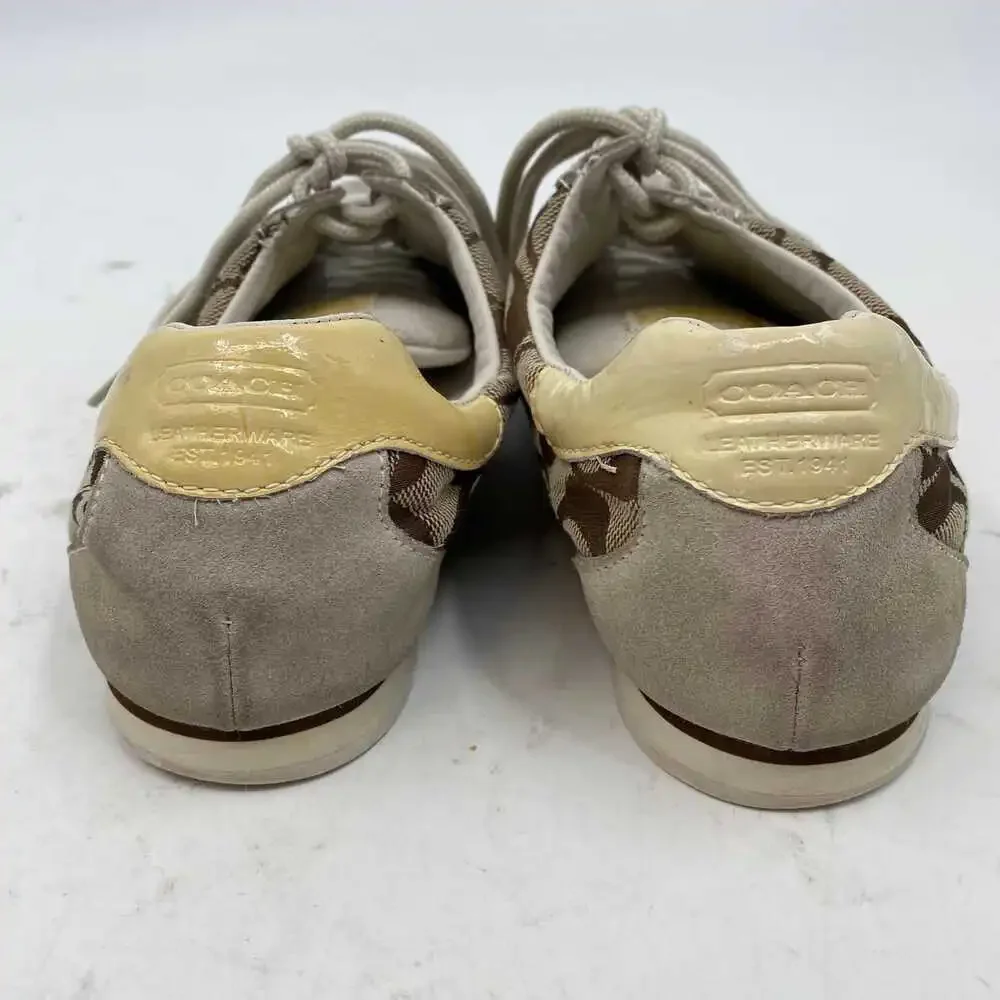 Coach Brown Yellow Katelyn Sneakers | Women’s US9.5 Regular
